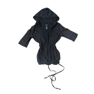 Old Navy brown Ribbed Hooded Cardigan‎ Knit Sweater Women's Medium